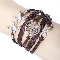 Pulsera arbol de la vida birds